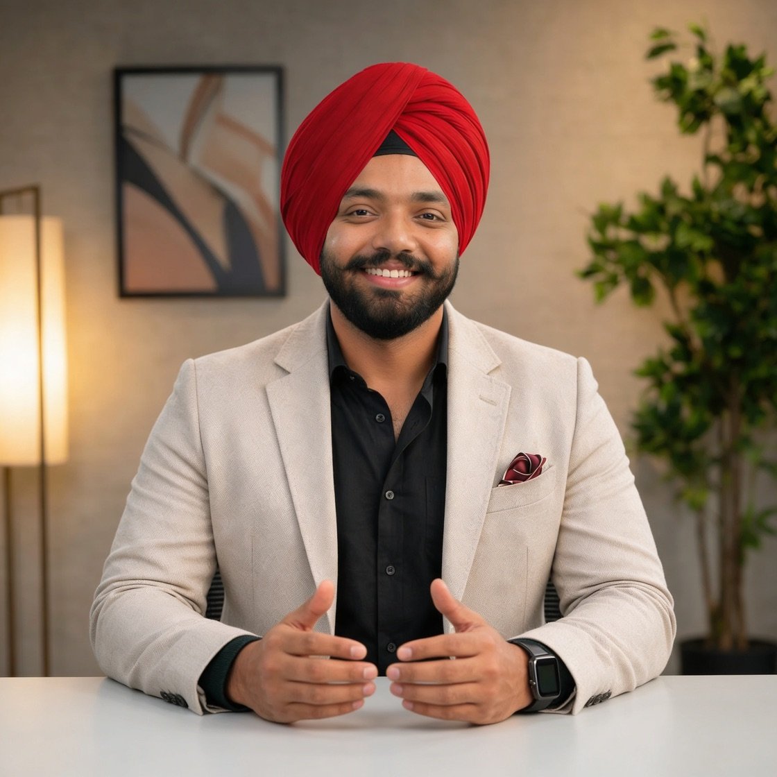Dupinder Singh coaching professionals to use AI in their real work